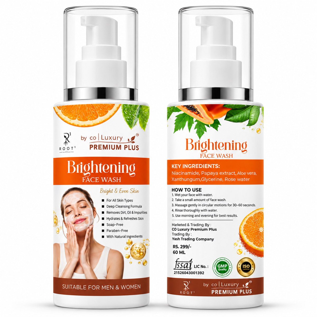 BRIGHTENING FACE WASH